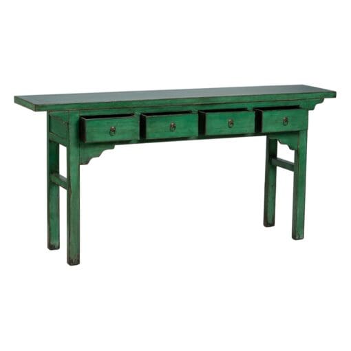 GREEN WOOD-MDF CONSOLE 178 X 38 X 85 CM - Image 3