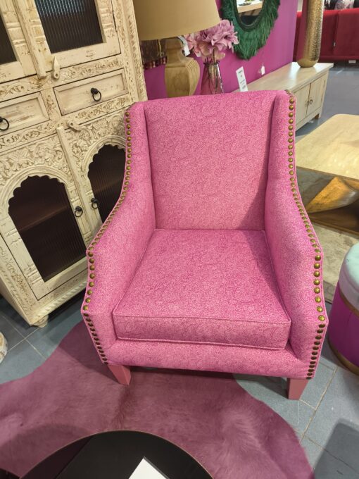 FAUTEUIL LOLA TAILLE ALNNIE C.2 FUCHSIA.