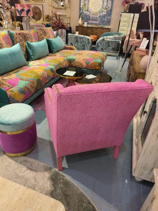 FAUTEUIL LOLA TAILLE ALNNIE C.2 FUCHSIA. – Image 2