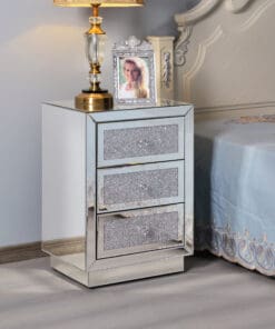 MESA DE NOCHE BRILLO