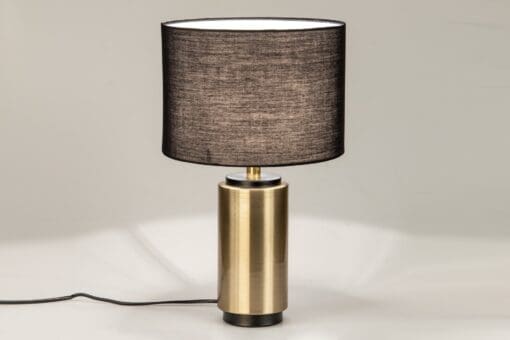 LAMPARA SOBREMESA METAL 25x25x42 CM — изображение 2