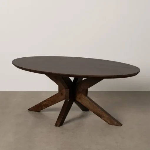 MESA CENTRO MADERA DE MANGO SALÓN 110 X 60 X 43 CM - Image 2