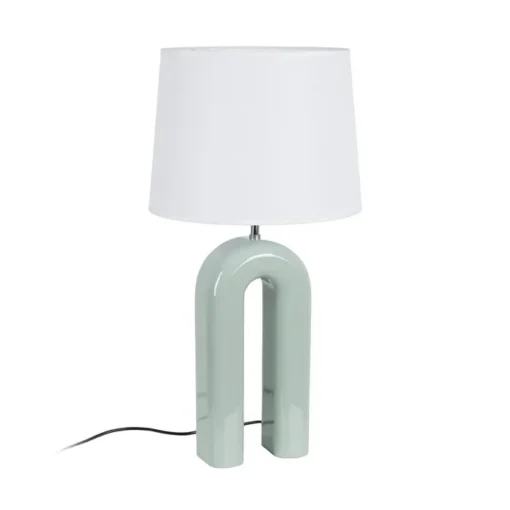 LÁMPARA MESA LACADO VERDE DM ILUMINACIÓN 37,50 X 37,50 X 70