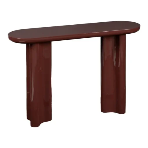 CONSOLA LACADO GRANATE DM ENTRADA 120 X 35 X 80 CM – Image 2