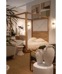 CAMA BALINESA 180 MANGO FELO+ 2 MESITAS