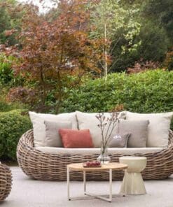 COCOON LOUNGE CHAIR 130CM T.BOUCLE CREAM