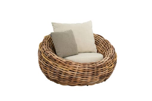 КРЕСЛО COCOON LOUNGE 130 СМ T.BOUCLE CREAM. — изображение 2