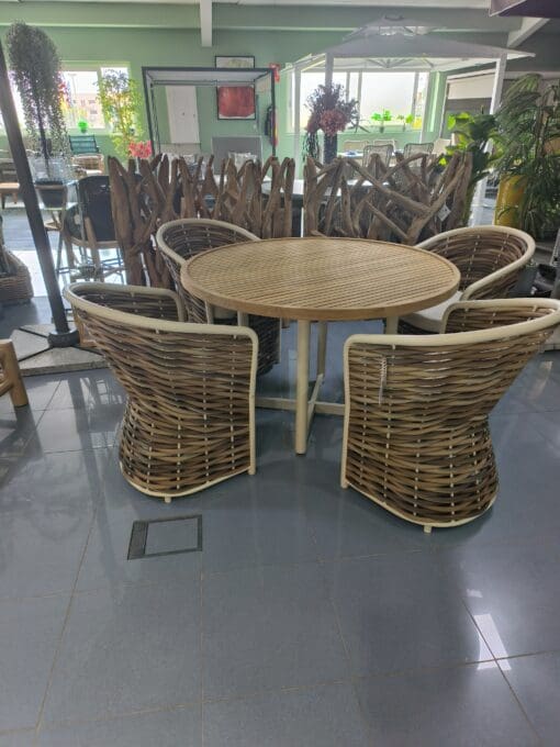 COCOON DINING CHAIR/SILLA ALU.OYSTER - Image 3