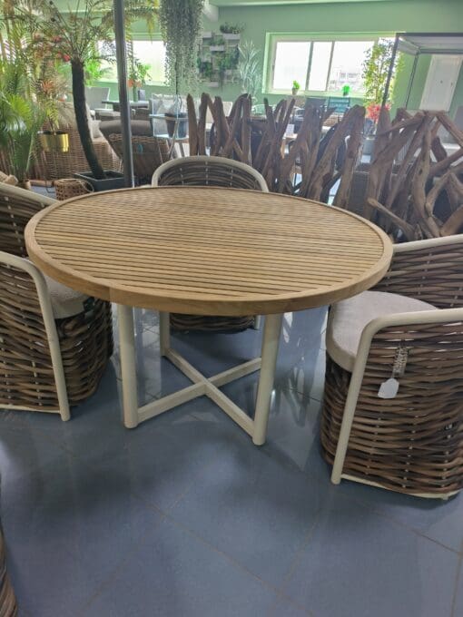 COCOON DINING CHAIR/SILLA ALU.OYSTER - Image 2