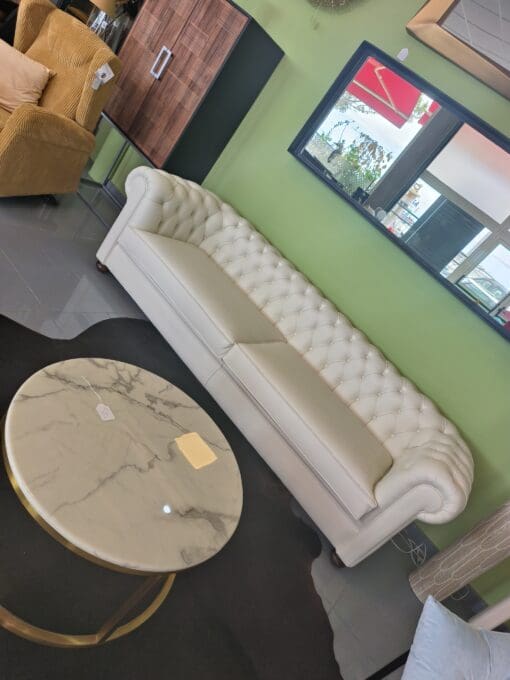 SOFA CHESTER MAXI 2.60 CAPITONE T.CIERVO BLANCO