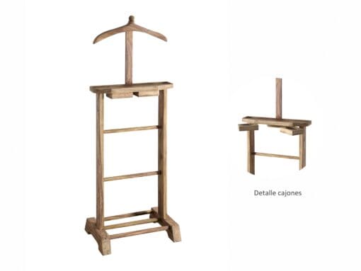 GALAN MADERA DE SHEESHAM 130 CMS - Imagen 2