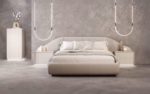 CAMA CURVE 02 COLCHON 160 T.THAIS 301+MESITAS C252