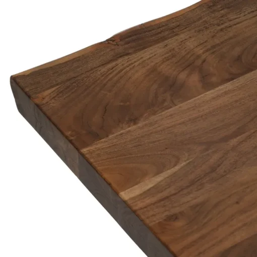 ОБЕДЕННЫЙ СТОЛ ИЗ КОРИЧНЕВОЙ АКАЦИИ 180 x 90 x 77 см. — изображение 6