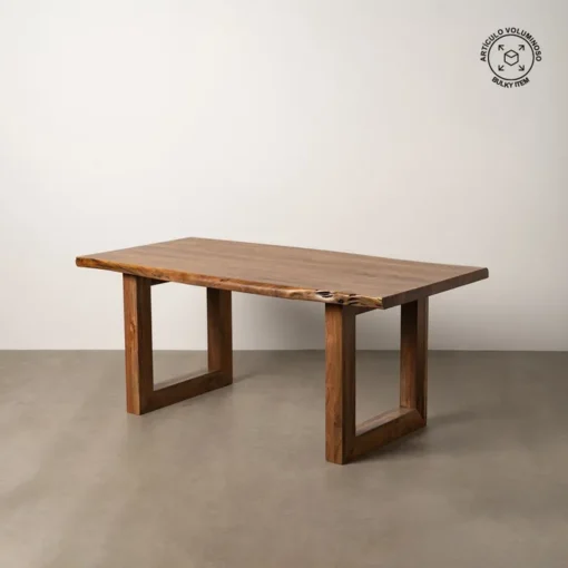 ОБЕДЕННЫЙ СТОЛ ИЗ КОРИЧНЕВОЙ АКАЦИИ 180 x 90 x 77 см.