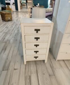 CAJONERA 5 CAJONES PECHINO BLANCO