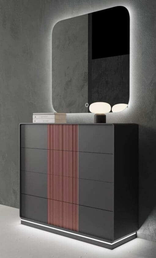 COMODA CURVE 4C 120CM C.147 SENSOR LED