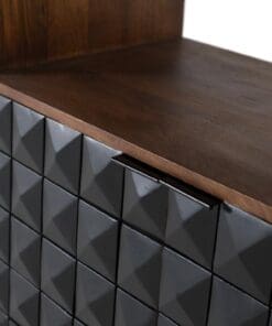 Alternative view of BOOKCASE 180CMX80 DIAMOND TIP DOOR.