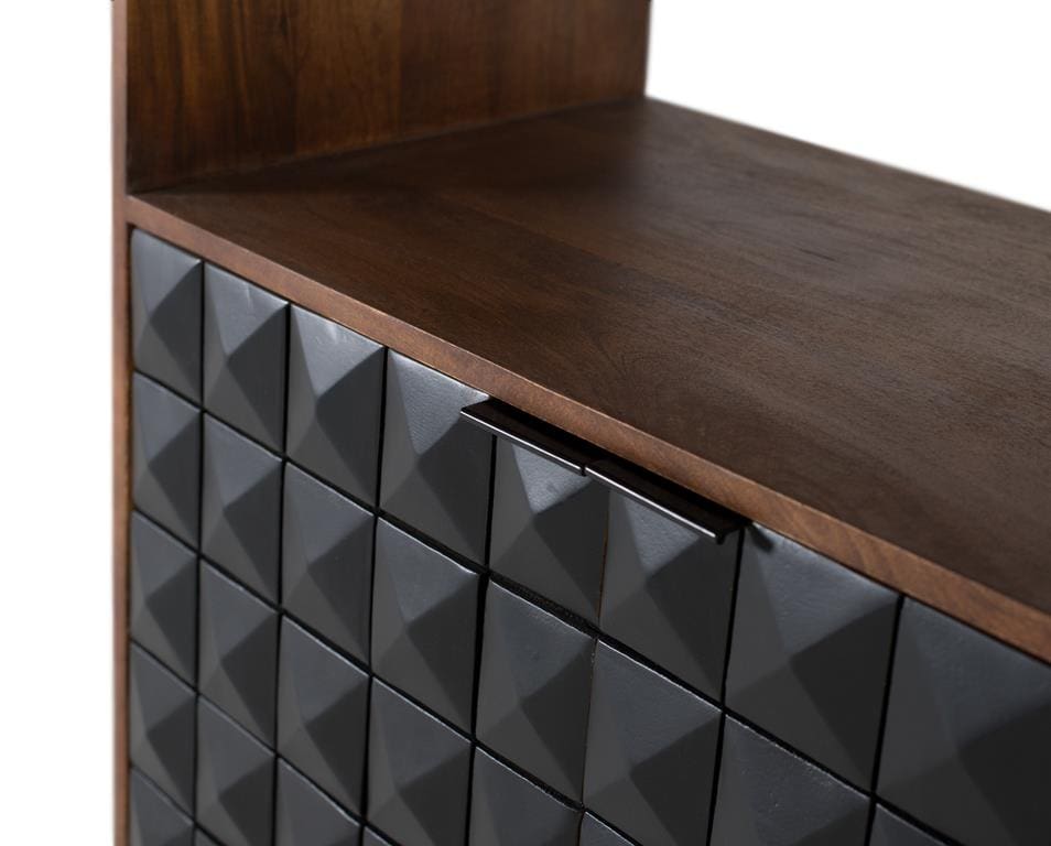 BOOKCASE 180CMX80 DIAMOND TIP DOOR. - Image 2