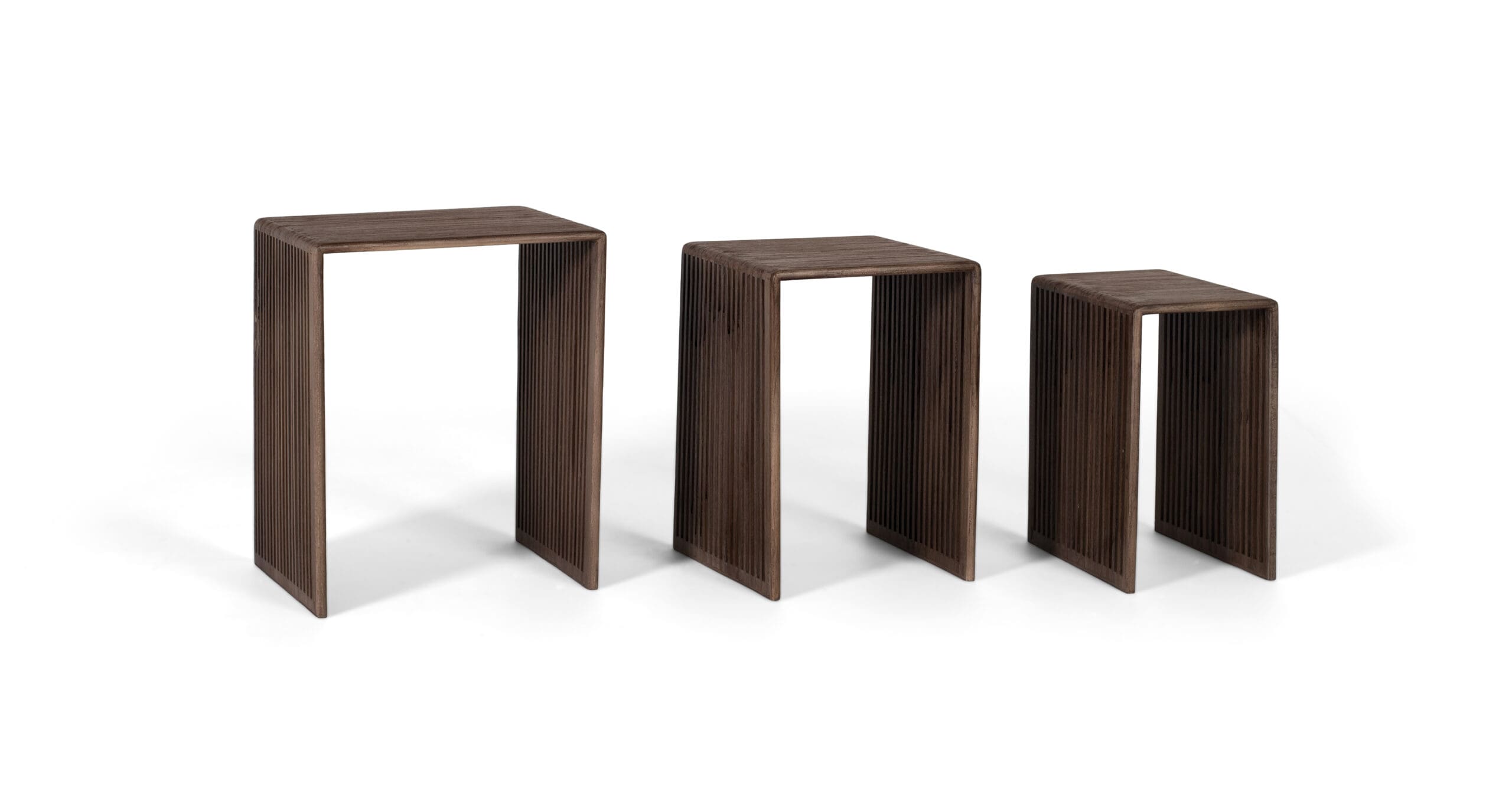 Set of 3 nesting tables. - Image 2