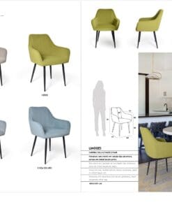 SILLA LIMOGES NARANJA