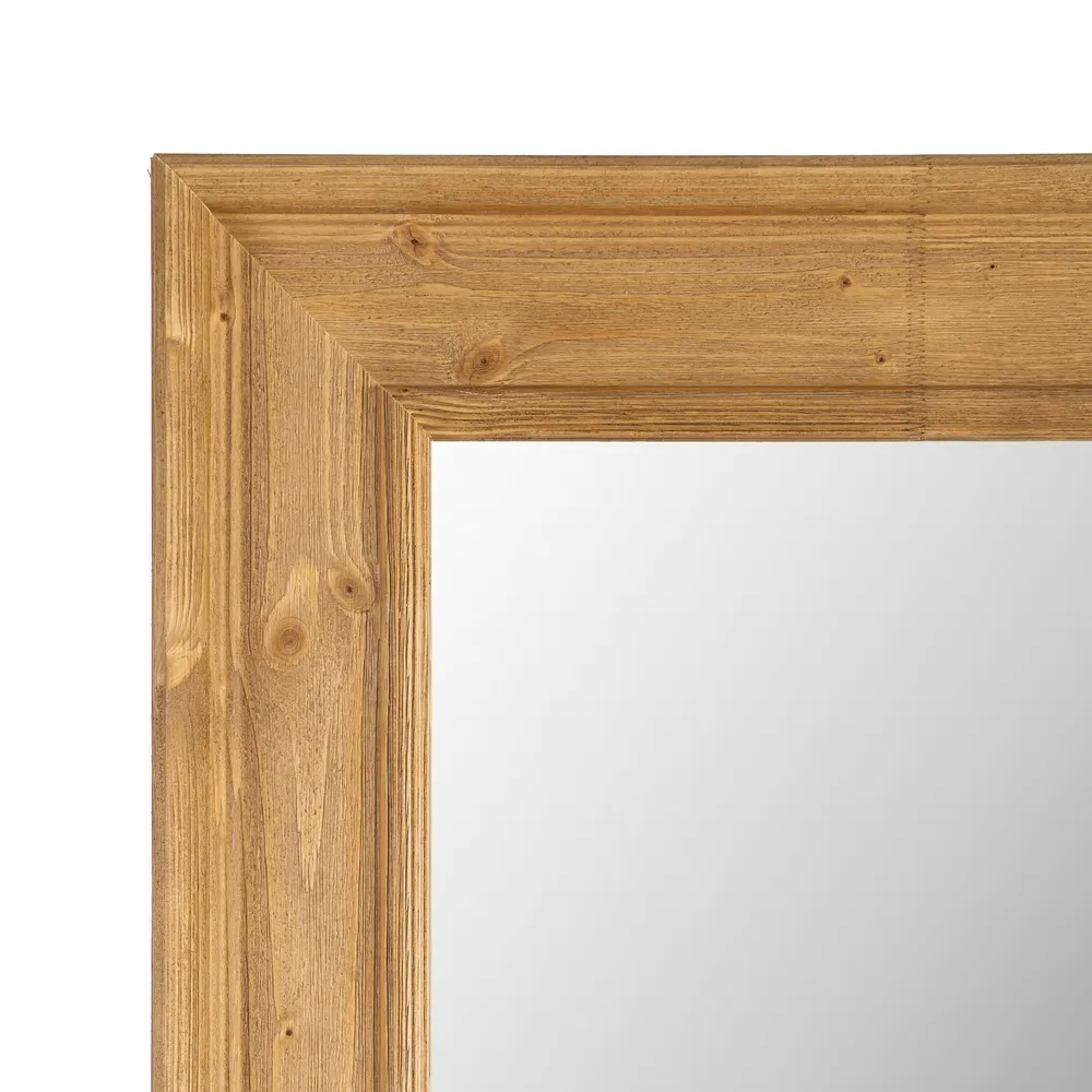 ESPEJO MARRÓN CLARO MADERA DECORACIÓN 70 X 4 X 171 CM - Image 2