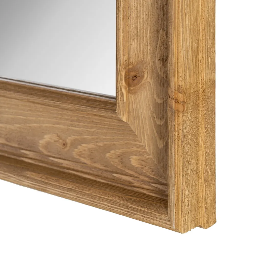 ESPEJO MARRÓN CLARO MADERA DECORACIÓN 70 X 4 X 171 CM - Image 3