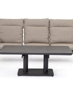 SET MIGUEL ANTRACITA 3PL+2 BUTACAS+MESA ELEVABLE