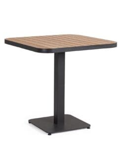 Стол Belmar 75x75, антрацитовый, YK13.