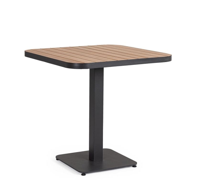 Стол Belmar 75x75, антрацитовый, YK13.