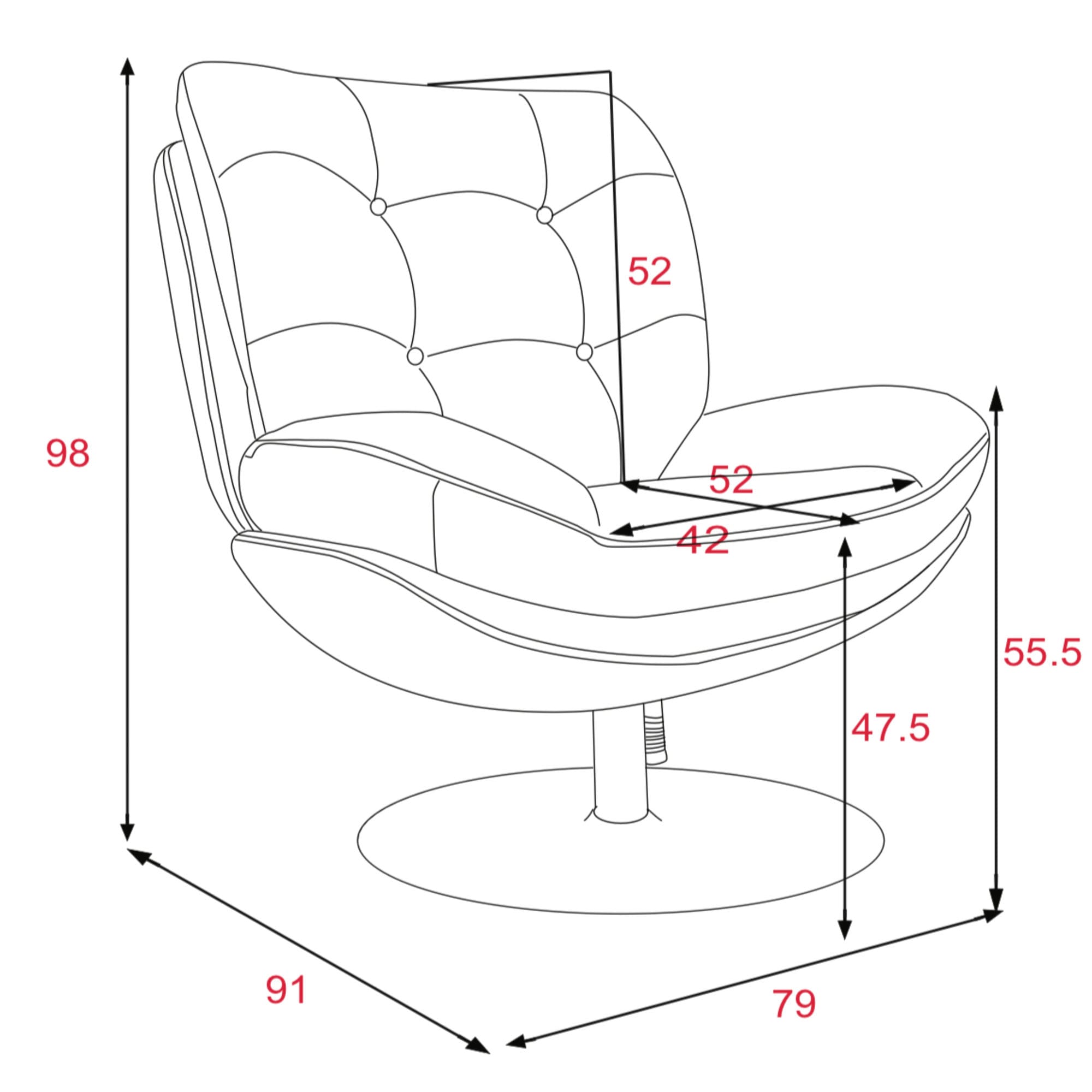 Sillón magnum verdes - Image 2