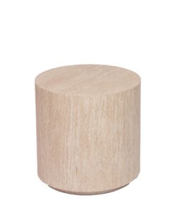 Mesa auxiliar rod travertino.