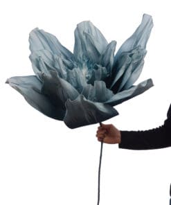 Flores maxi ava azul degrade