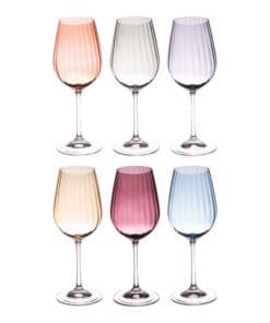 Set de 6 copas de vino