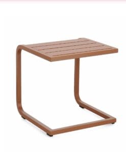 MESA AUX TAYLOR 40X40 PECAN