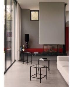 LÁMPARA DE PIE IKERU BURDEOS H100