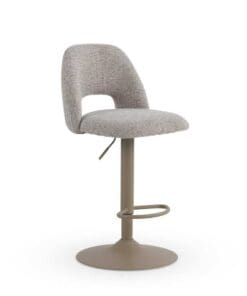 TABURETES GIRATORIOS REGULABLES EN ALTURA, TAPIZADOS