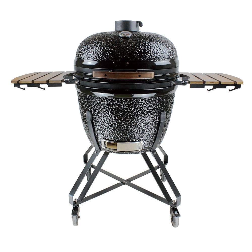 KAMADO GRILL 26 INCHES BLACK+ACCESORIOS