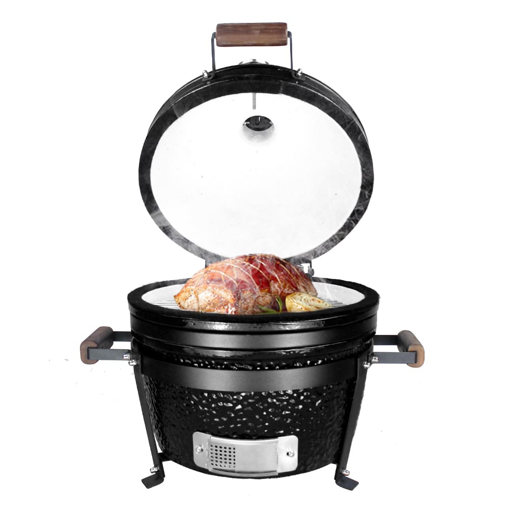 KAMADO GRILL MINIMAX 16 INCHES BLACK+ACCESORIOS