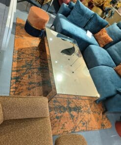 MESA DE CENTRO ESPEJO 130X70