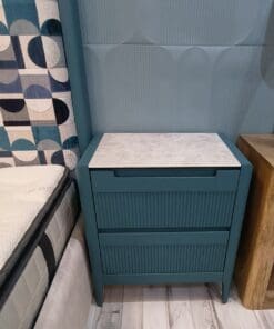 Alternative view of TALLIN NIGHT TABLE 2 BOXES PACIFIC BLUE.