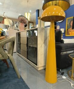 SIDEBOARD 180 MARBLE + CHAMPANG + LED.