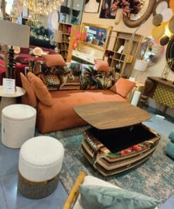 MESA DE CENTRO CON RUEDAS ELSA T.TAMARINDO