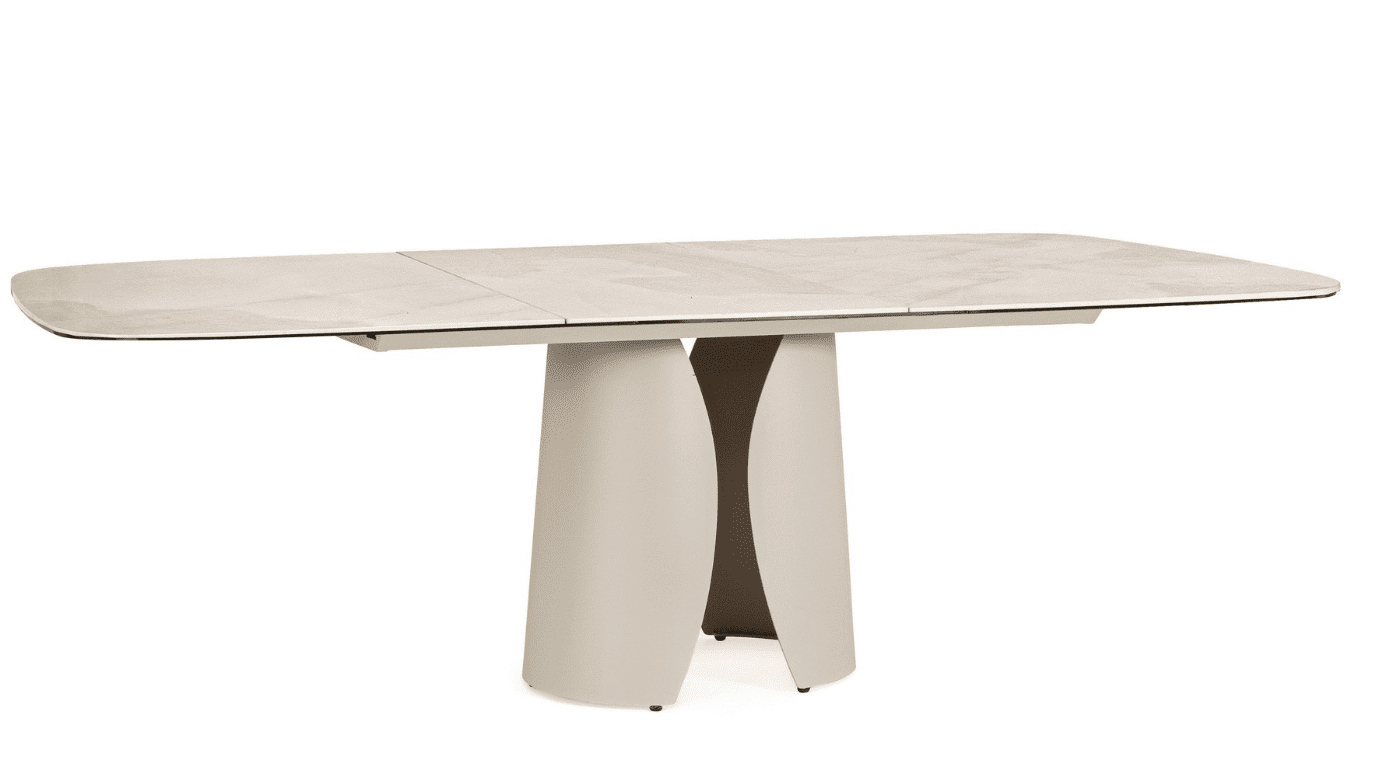 MESA EXTENSIBLE ARDIS 180/240 BEIGE CLARO - Imagen 3