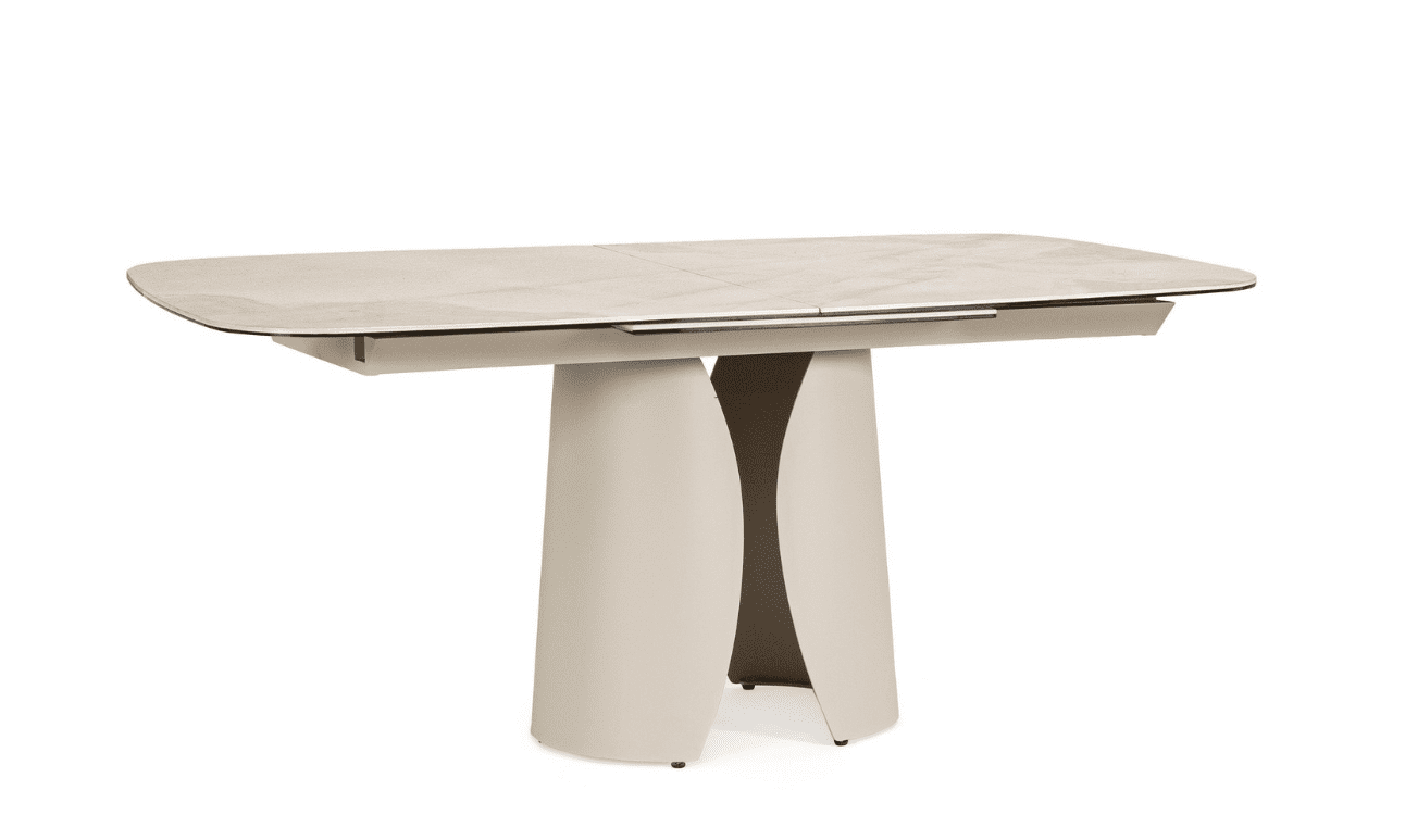 MESA EXTENSIBLE ARDIS 180/240 BEIGE CLARO - Imagen 4