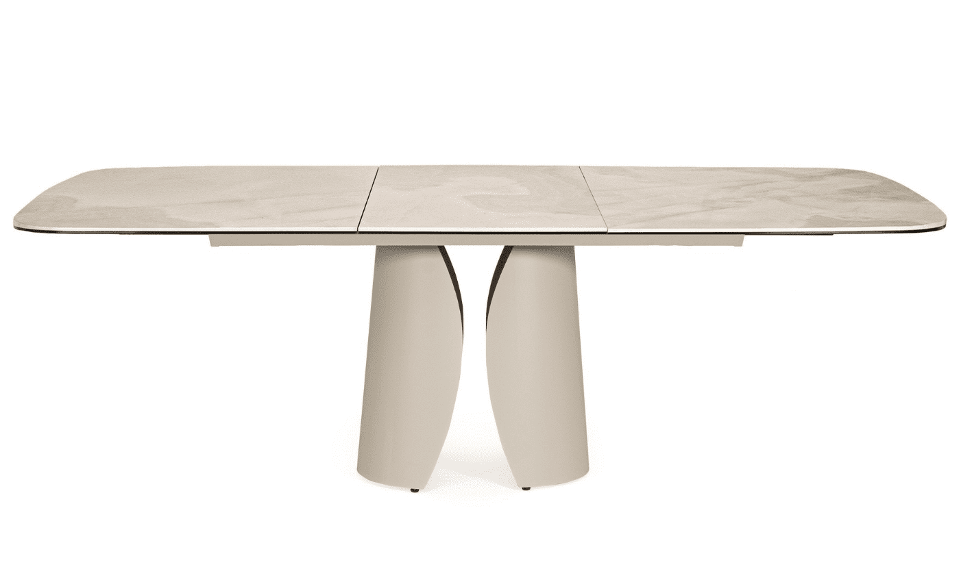 MESA EXTENSIBLE ARDIS 180/240 BEIGE CLARO - Imagen 6
