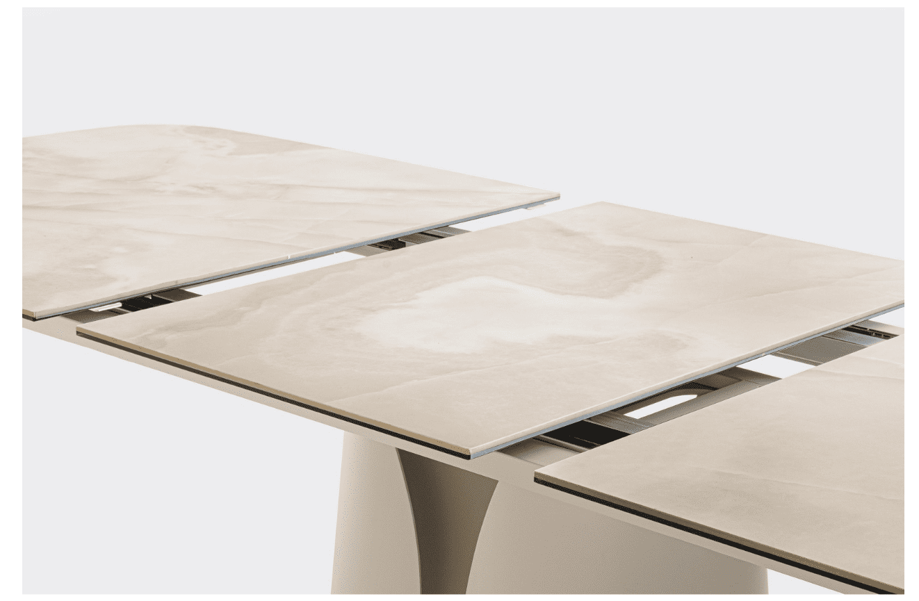 MESA EXTENSIBLE ARDIS 180/240 BEIGE CLARO - Imagen 7