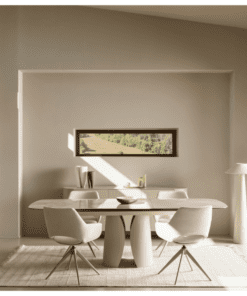 MESA EXTENSIBLE ARDIS 180/240 BEIGE CLARO