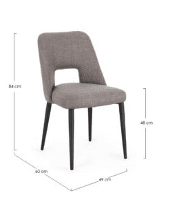 Alternative view of SILLA ROGER GRIS