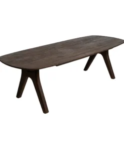 MESA DE COMEDOR MARRON MADERA MANGO 200X100