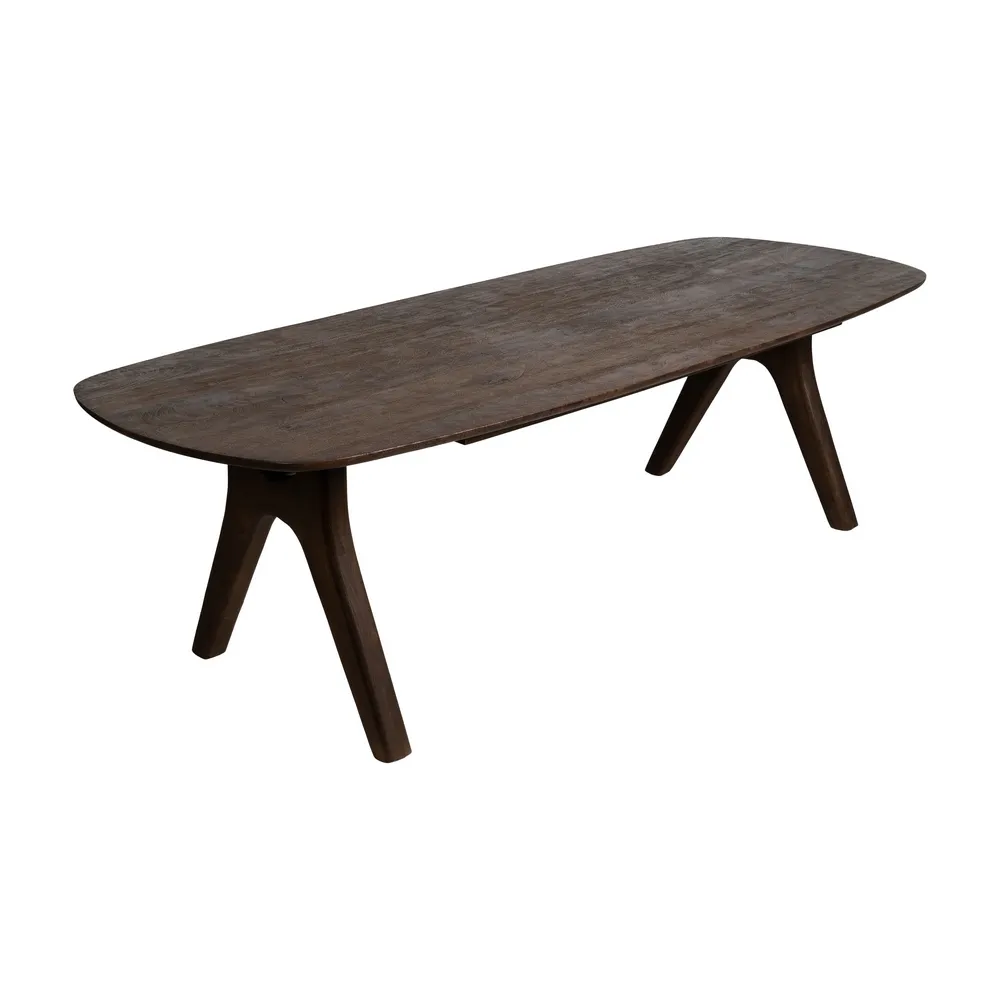 MESA DE COMEDOR MARRON MADERA MANGO 200X100